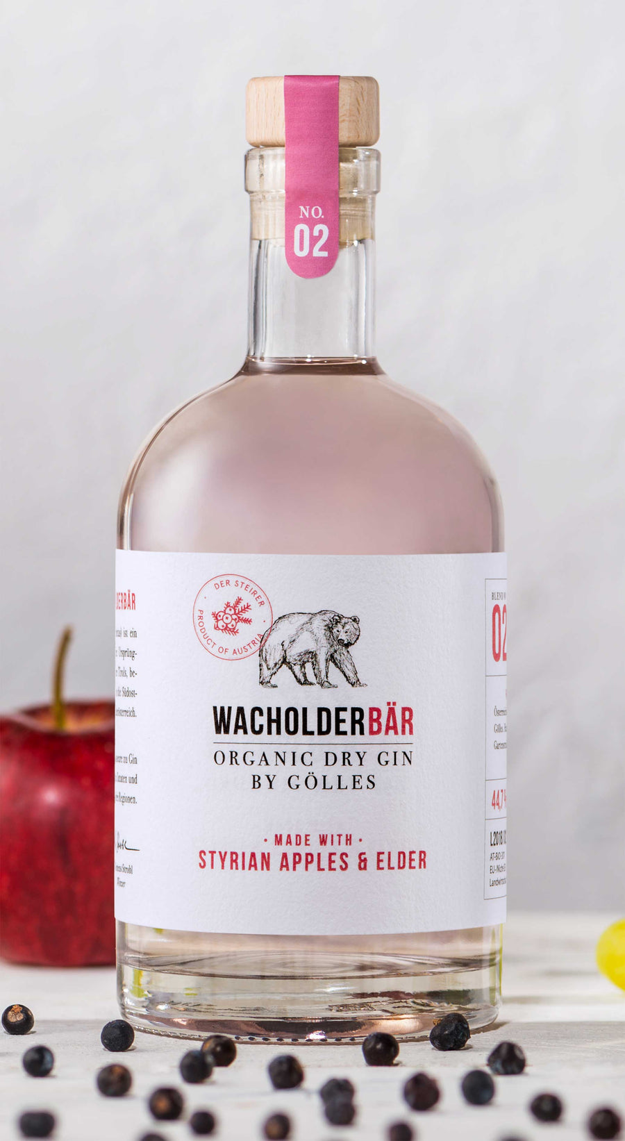 Wacholderbär 02 Organic Dry Gin by Gölles