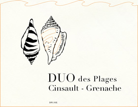 "Duo des Plages" Grenache - Cinsault 